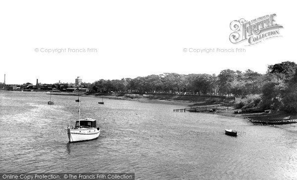 Photo of Alverstoke, Anglesey Creek c.1955