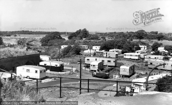 Photo of Alverstoke, The Fort Caravan Site c.1960