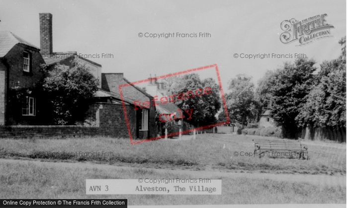 Photo of Alveston, The Village c.1955