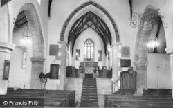 Church Interior c.1960, Alwinton