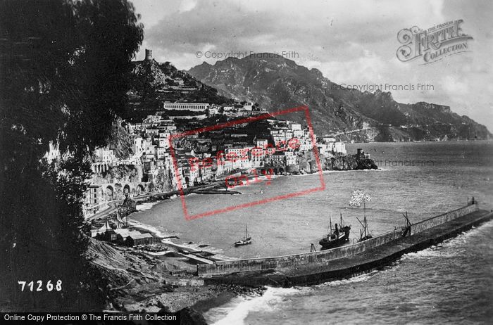 Photo of Amalfi, General View c.1920