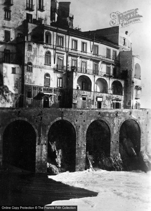 Photo of Amalfi, Marina Riviera Hotel c.1920