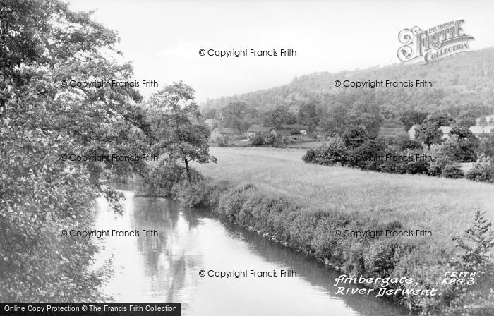 Photo of Ambergate, River Derwent c.1955