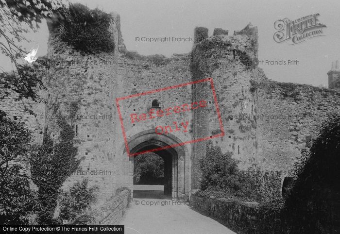 Photo of Amberley, Castle Gateway 1896