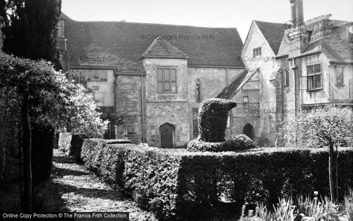 Photo of Amberley, Castle, House And Topiary 1949
