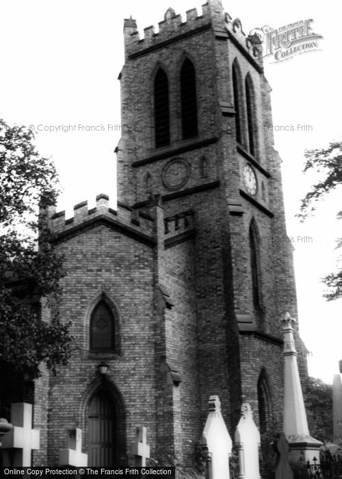 Photo of Amblecote, Holy Trinity Church c.1965