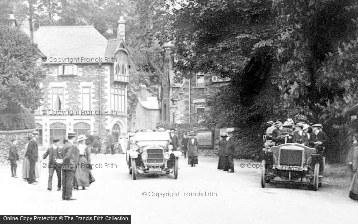 Photo of Ambleside, Charabancs In The Village 1912