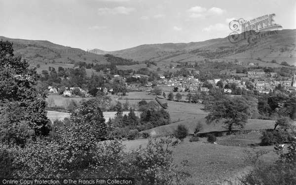 Photo of Ambleside, From Loughrigg c.1959