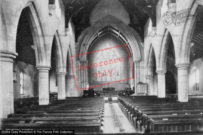 Photo of Ambleside, St Mary's Church Interior 1886
