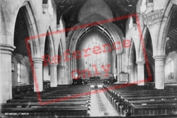 St Mary's Church Interior 1886, Ambleside