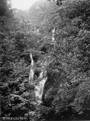 Stock Ghyll Force c.1860, Ambleside