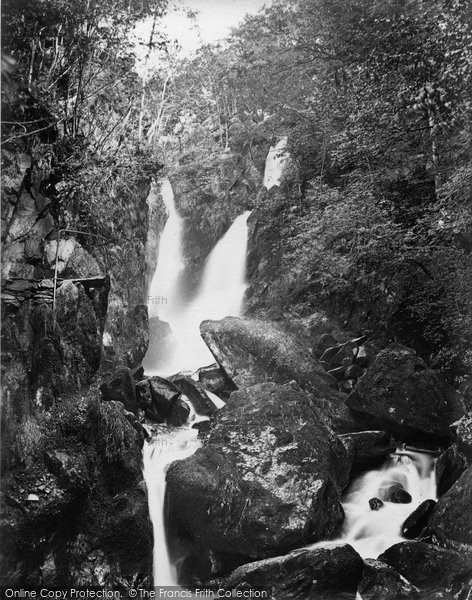 Photo of Ambleside, Stock Ghyll Force c.1867