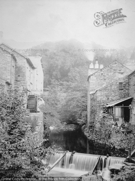 Photo of Ambleside, The Mill c.1880