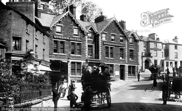 Photo of Ambleside, The Queen's Hotel 1892