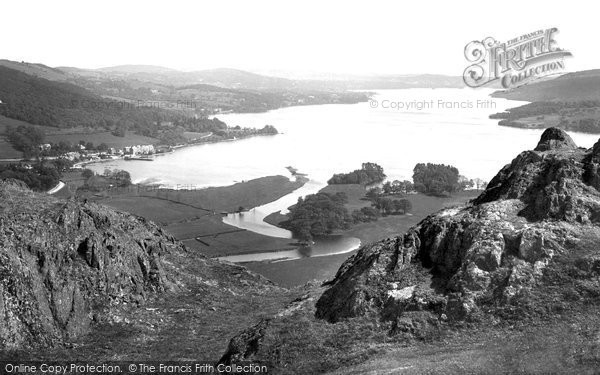 Photo of Ambleside, Windermere From Loughrigg 1912