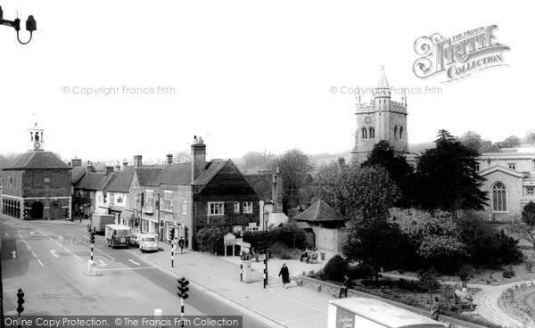 Photo of Amersham, St Mary's Church And Market Square c.1965