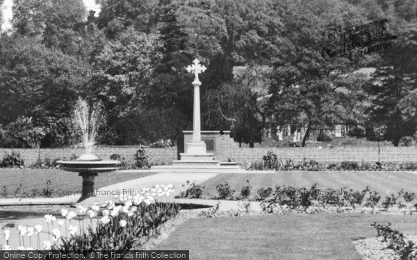 Photo of Amersham, The Garden Of Remembrance Memorial c.1955