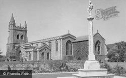 War Memorial And St Mary's Church c.1955, Amersham