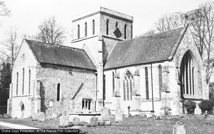 Photo of Amesbury, Church Of St Mary And St Melor c.1955