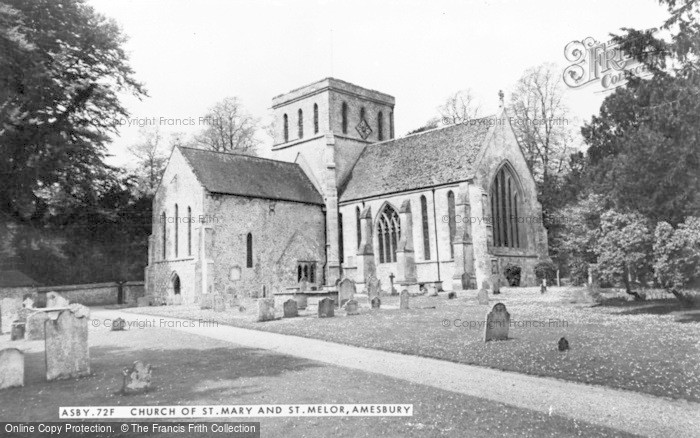 Photo of Amesbury, Church Of St Mary And St Melor c.1960