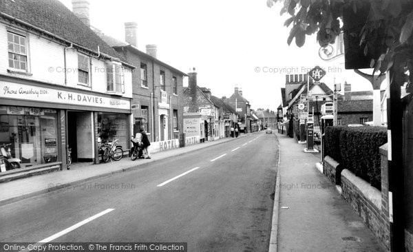 Photo of Amesbury, High Street c.1955