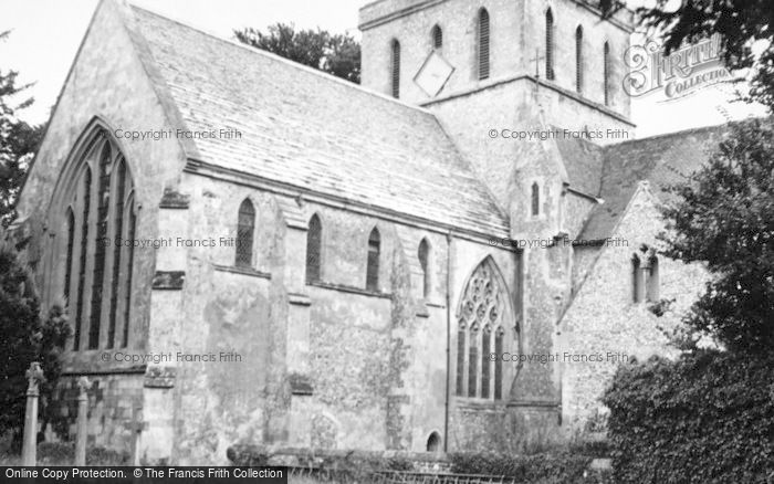 Photo of Amesbury, Priory Church c.1950