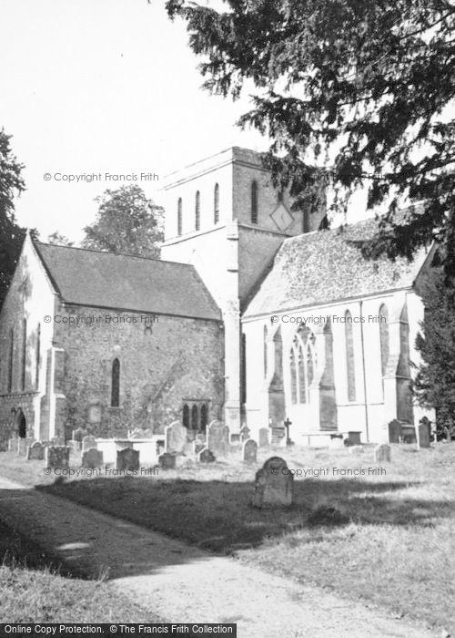 Photo of Amesbury, Priory Church c.1950