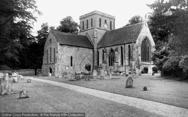 Photo of Amesbury, St Mary And St Melor's Church c.1955
