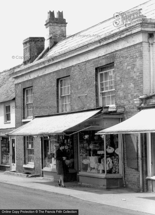 Photo of Amesbury, The Outfitter's Shop, High Street c.1965