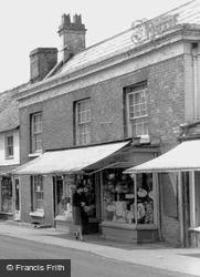 The Outfitter's Shop, High Street c.1965, Amesbury