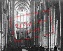 Cathedral Interior 1938, Amiens