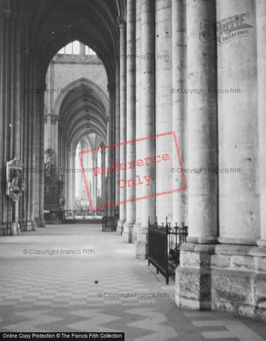 Photo of Amiens, Cathedral Interior 1938