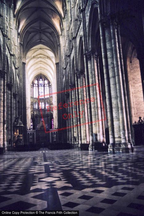 Photo of Amiens, Cathedral Interior c.1984