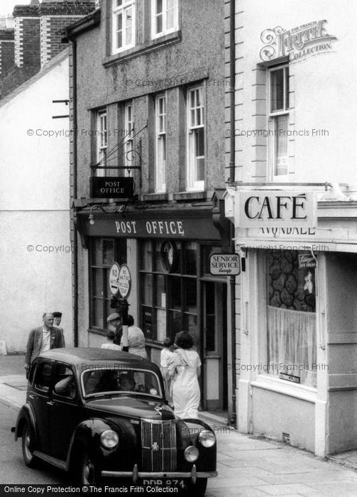 Photo of Amlwch, Post Office And Cafe c.1960