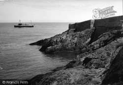 St Silio Rounding Llam Carw Point c.1938, Amlwch
