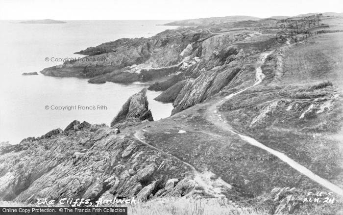 Photo of Amlwch, The Cliffs c.1955