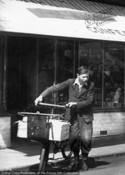 Photo of Ammanford, A Delivery Boy 1937