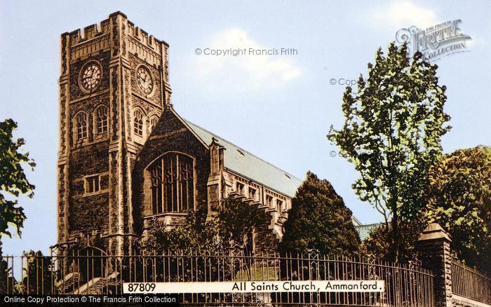Photo of Ammanford, All Saints' Church 1936