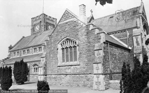 Photo of Ammanford, All Saints Church c.1960