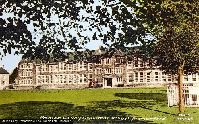 Photo of Ammanford, Amman Valley Grammar School c.1955