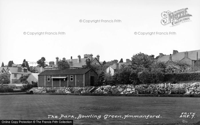 Photo of Ammanford, Bowling Green c.1955
