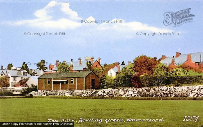 Photo of Ammanford, Bowling Green, The Park c.1955