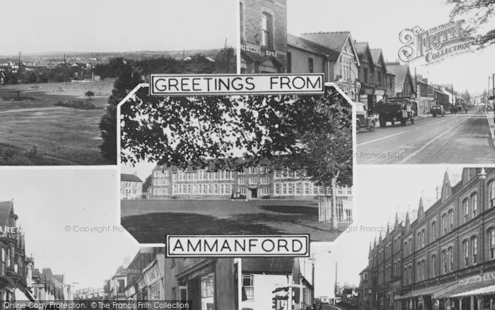 Photo of Ammanford, Composite c.1955