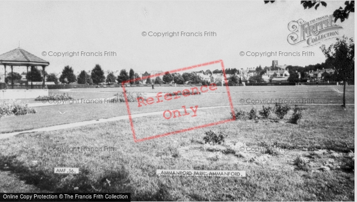 Photo of Ammanford, Park c.1960