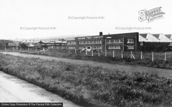 Photo of Ammanford, Pullman Co Factory c.1955