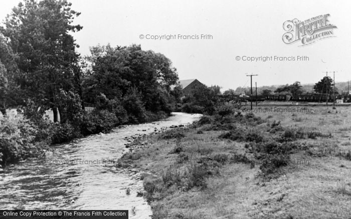 Photo of Ammanford, River Loughor c.1955