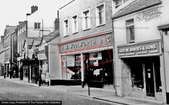 Photo of Ammanford, Shops On Quay Street c.1965