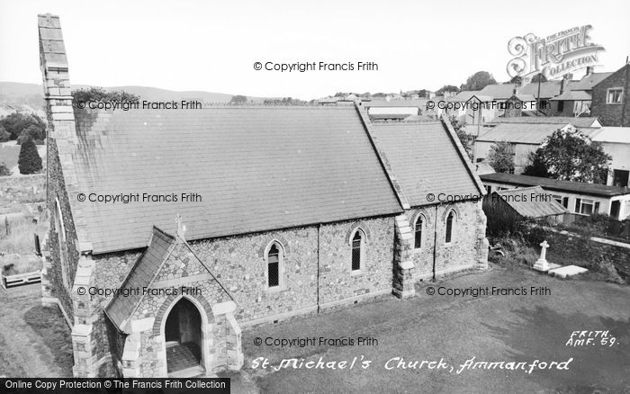 Photo of Ammanford, St Michael's Church c.1960