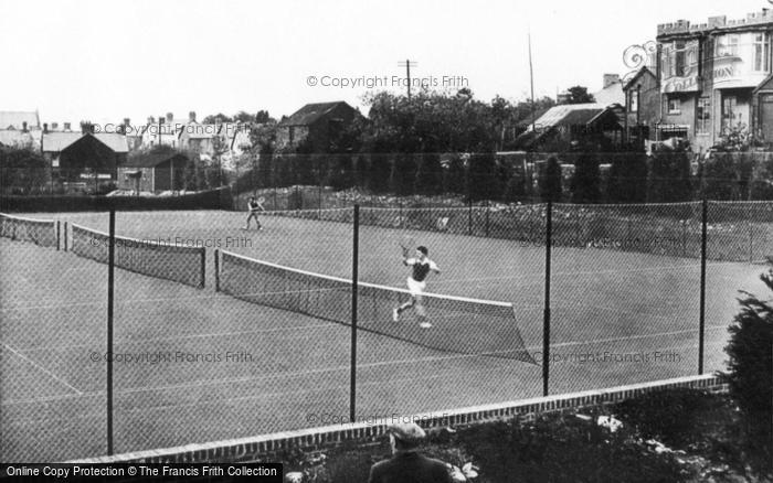 Photo of Ammanford, Tennis Courts c.1955