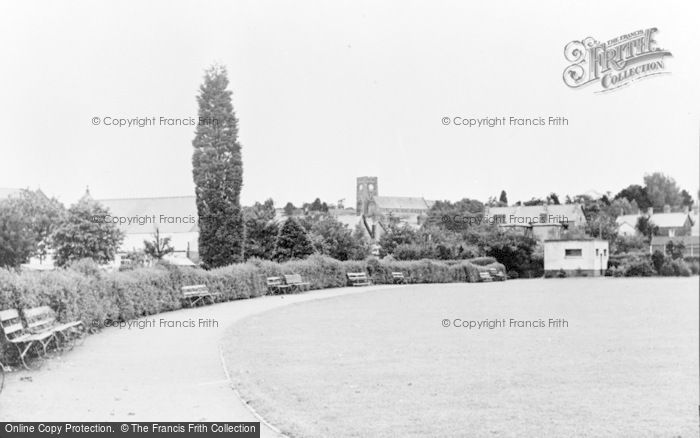Photo of Ammanford, The Park c.1955